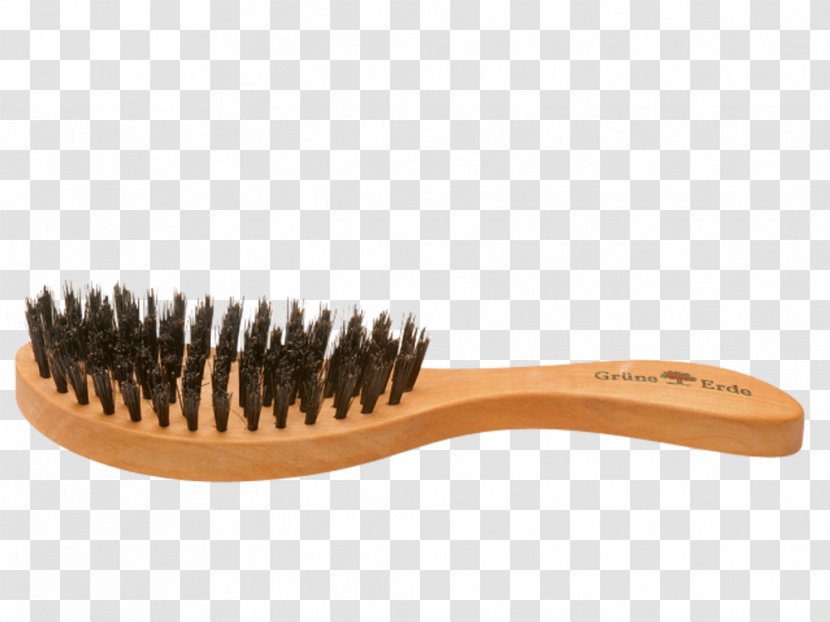 Hairbrush Comb Scalp Grüne Erde - Haarburste Transparent PNG