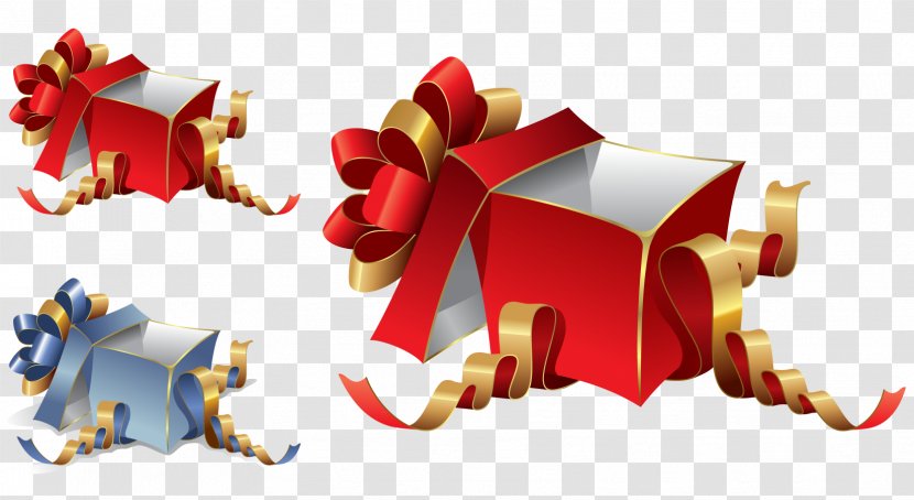 Christmas Gift Clip Art - Gifts Vector Transparent PNG