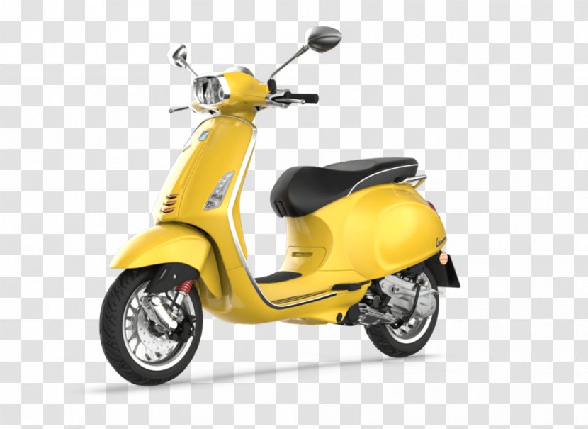 Scooter Vespa Sprint Car Motorcycle Accessories Transparent PNG