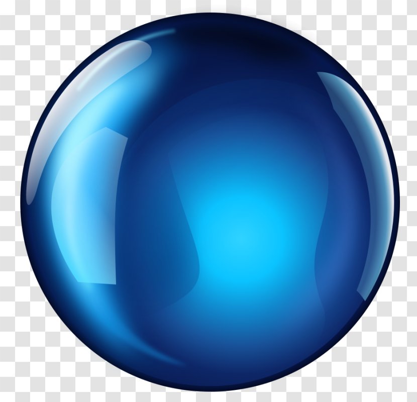 Clip Art Openclipart Sphere Free Content - Blue - Spherical Transparent PNG