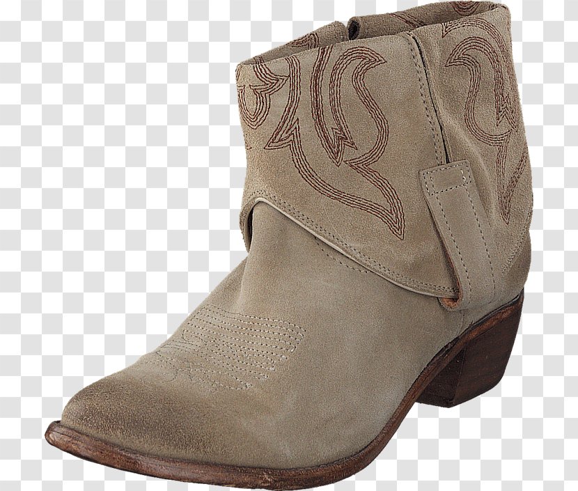 Cowboy Boot Suede Shoe Walking - Footwear Transparent PNG