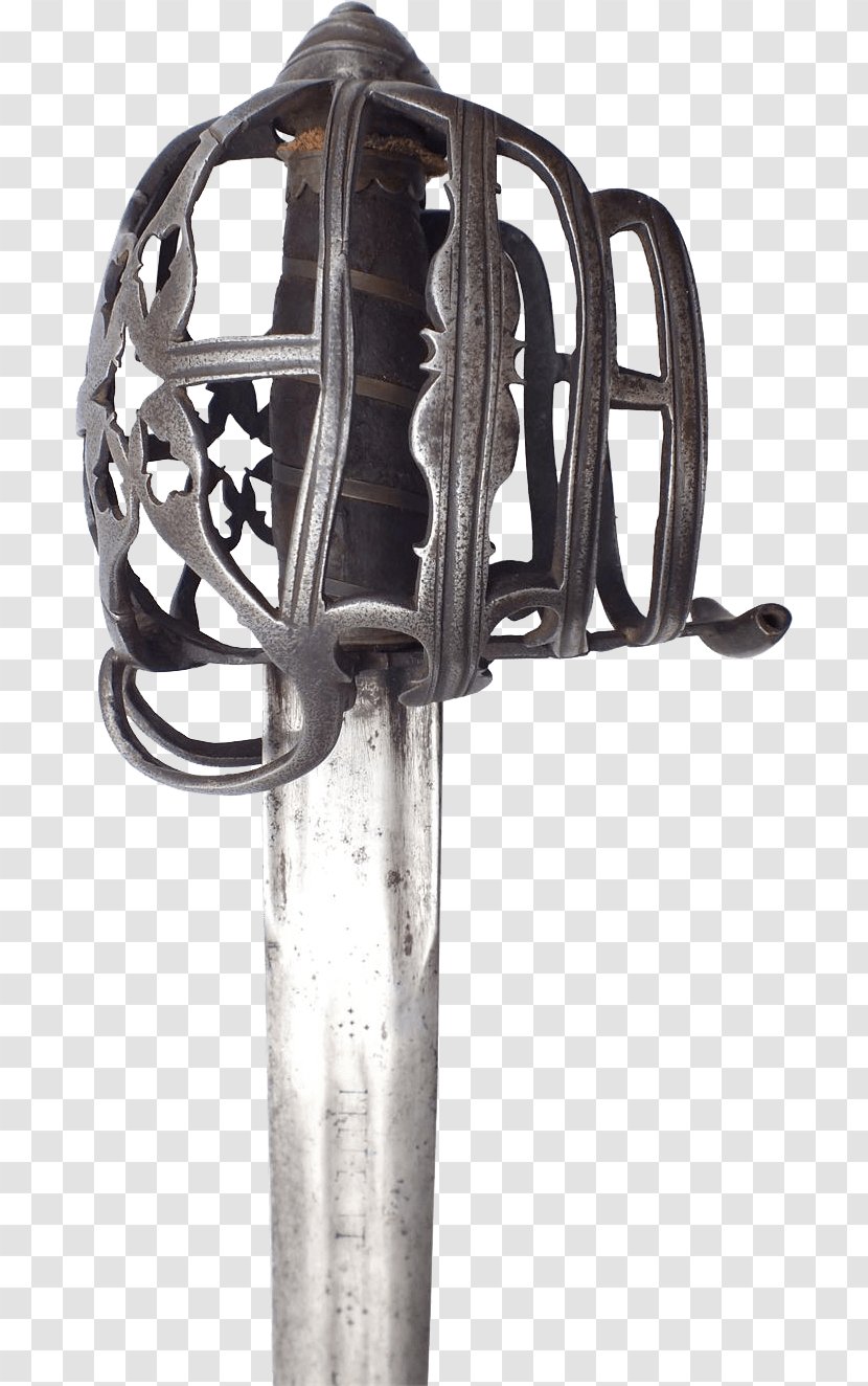 Sabre Basket-hilted Sword Records Of The Medieval Scotland - Swordsmith Transparent PNG