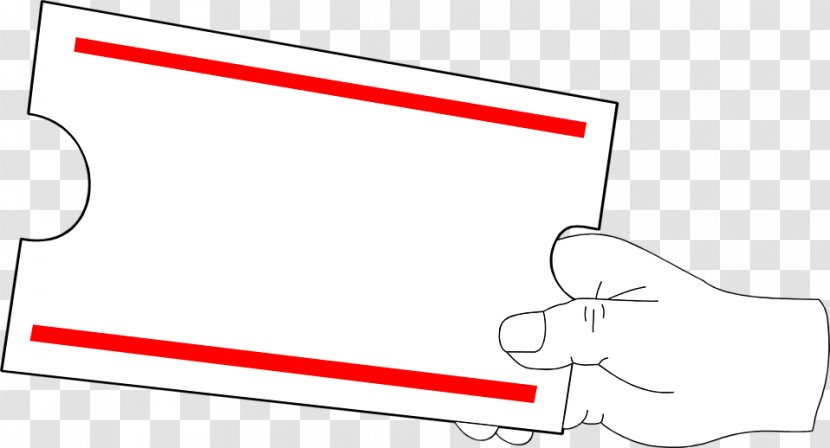 Paper Technology Brand Clip Art - Red - Blank Hand Cliparts Transparent PNG