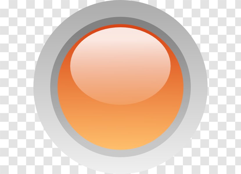 Light-emitting Diode Clip Art - Orange - Circle Abstract Transparent PNG