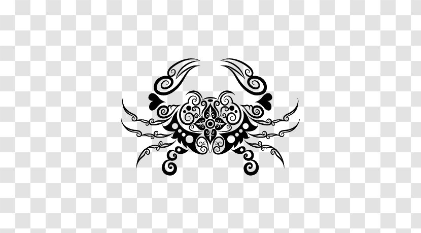 Crab Drawing Tattoo - Cancer - Creative Transparent PNG