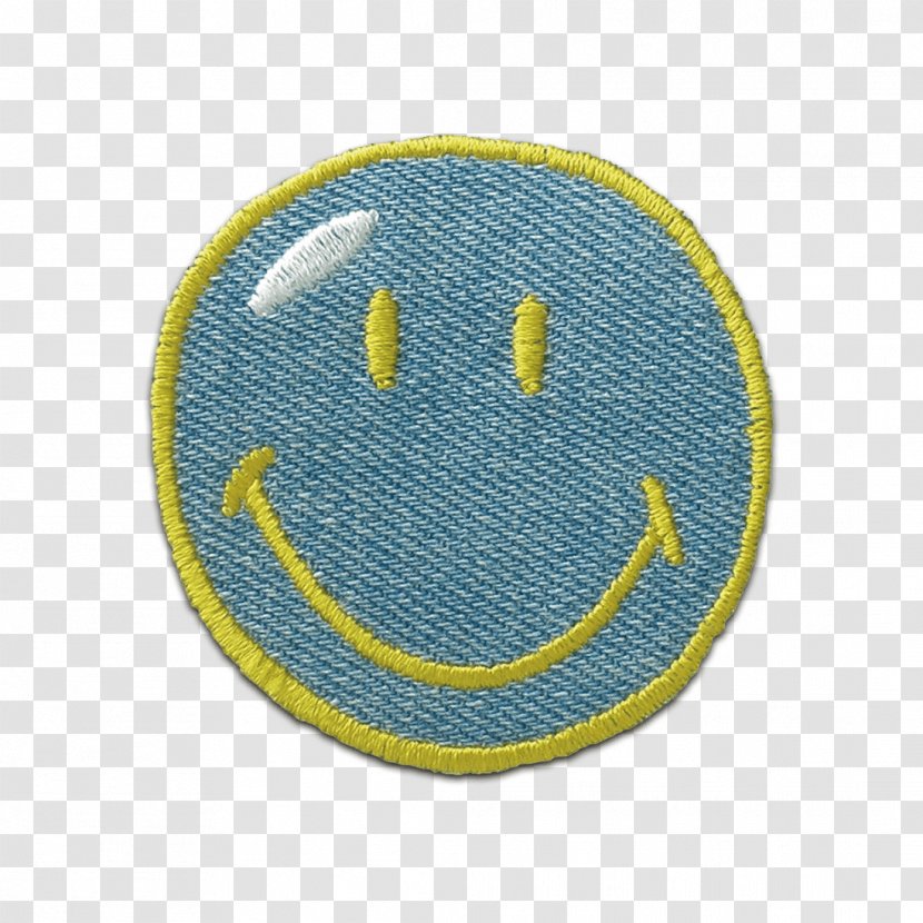 Embroidery Smiley Embroidered Patch SRAD Jeans - Emoticon Transparent PNG
