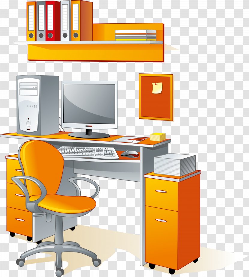 Office & Desk Chairs Supplies - Drawing Transparent PNG