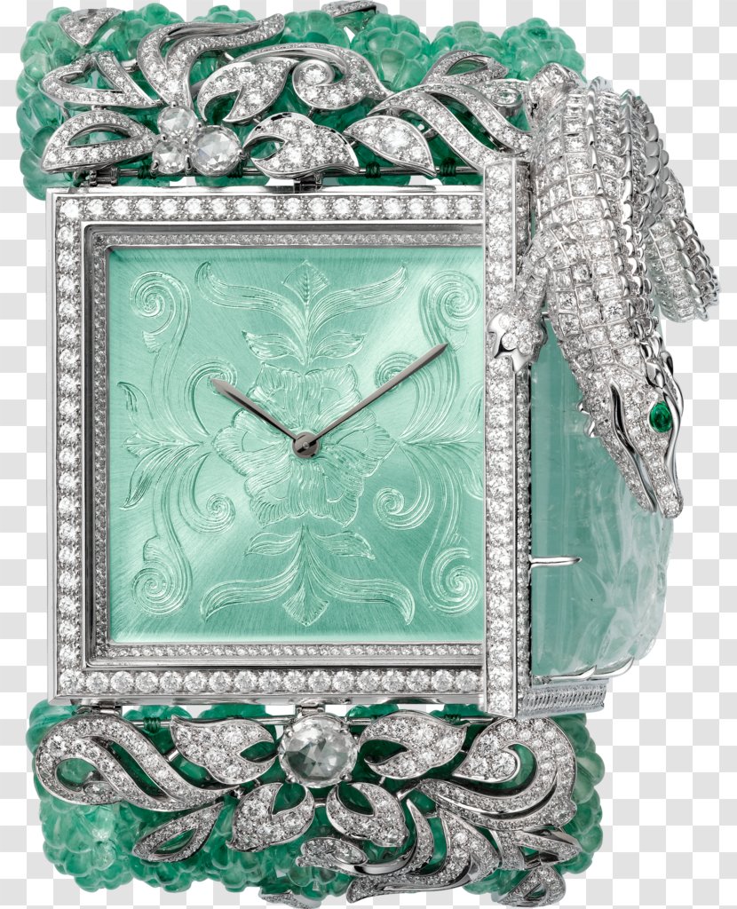 Cartier Jewellery Watch Gemstone Bracelet - Model Transparent PNG