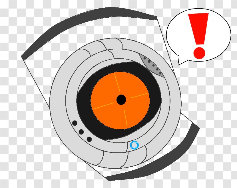 Portal 2 Clip Art Cartoon - Fear Transparent PNG