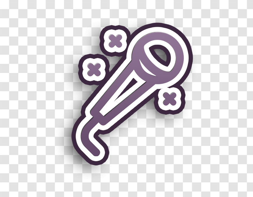 Carnival And Party Lineal Icon Microphone Icon Mic Icon Transparent PNG