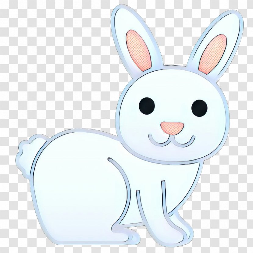 Easter Bunny Background - Retro - Ear Animal Figure Transparent PNG
