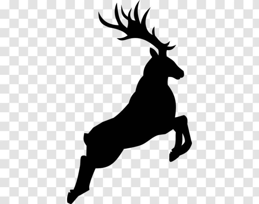 Reindeer Vector Graphics Clip Art Silhouette - Royalty Payment - Christmas Transparent PNG