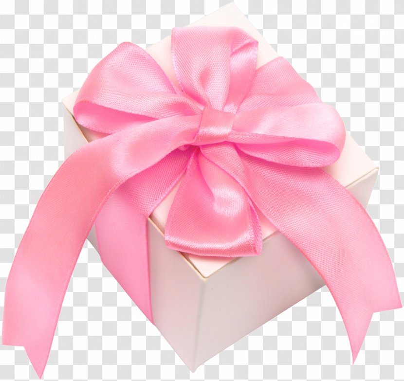 Paper Gift Box Ribbon Satin - Shoelace Knot Transparent PNG
