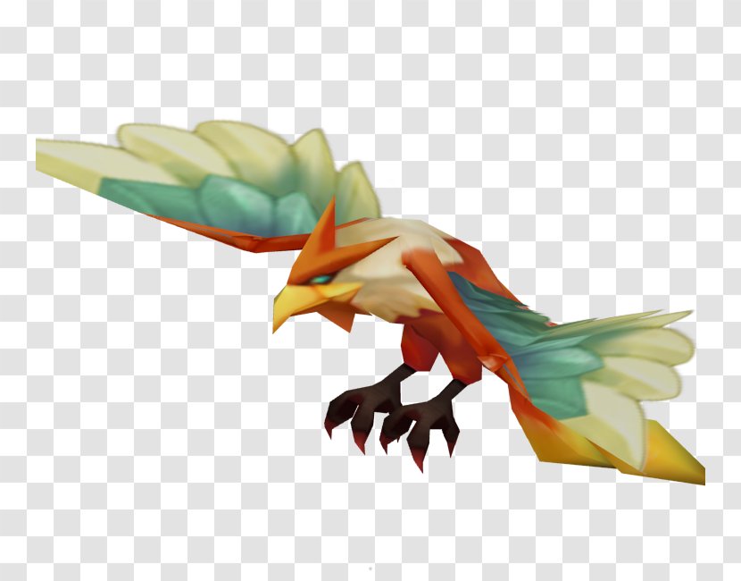Beak Parrot Feather Tail Legendary Creature - Organism Transparent PNG