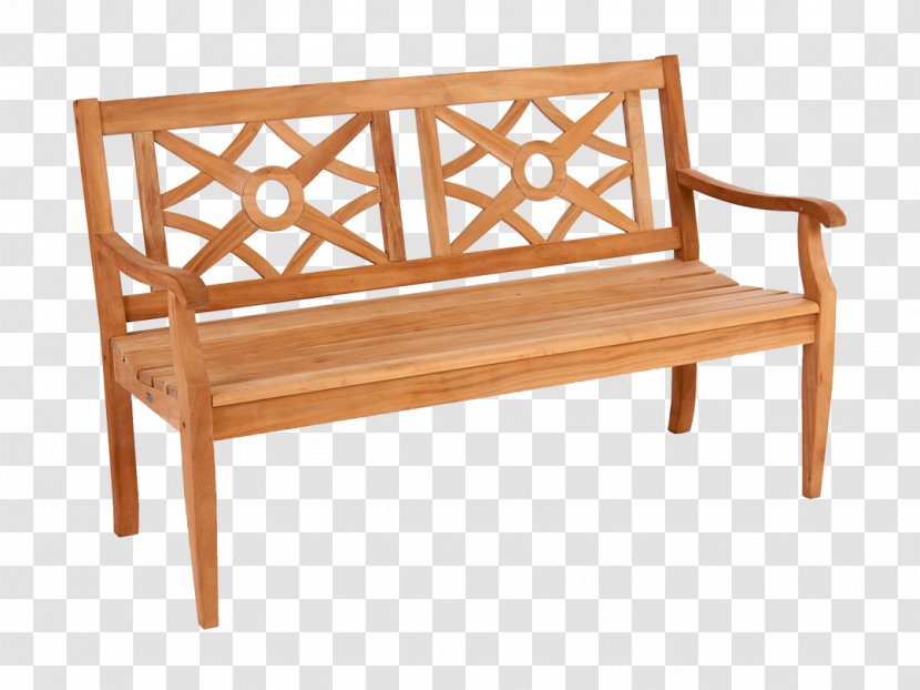 Bench Garden Furniture Mahogany - Cushion - Park Transparent PNG
