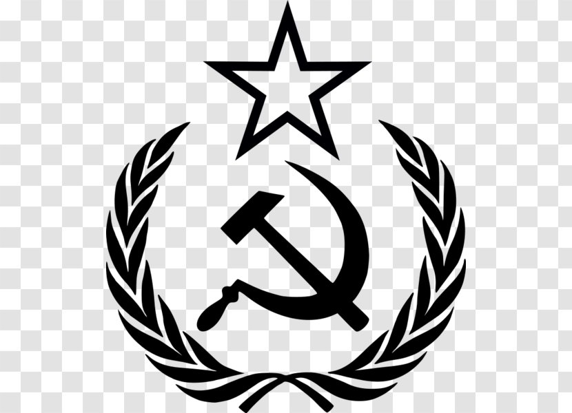 Soviet Union Hammer And Sickle Russian Revolution Clip Art Transparent PNG