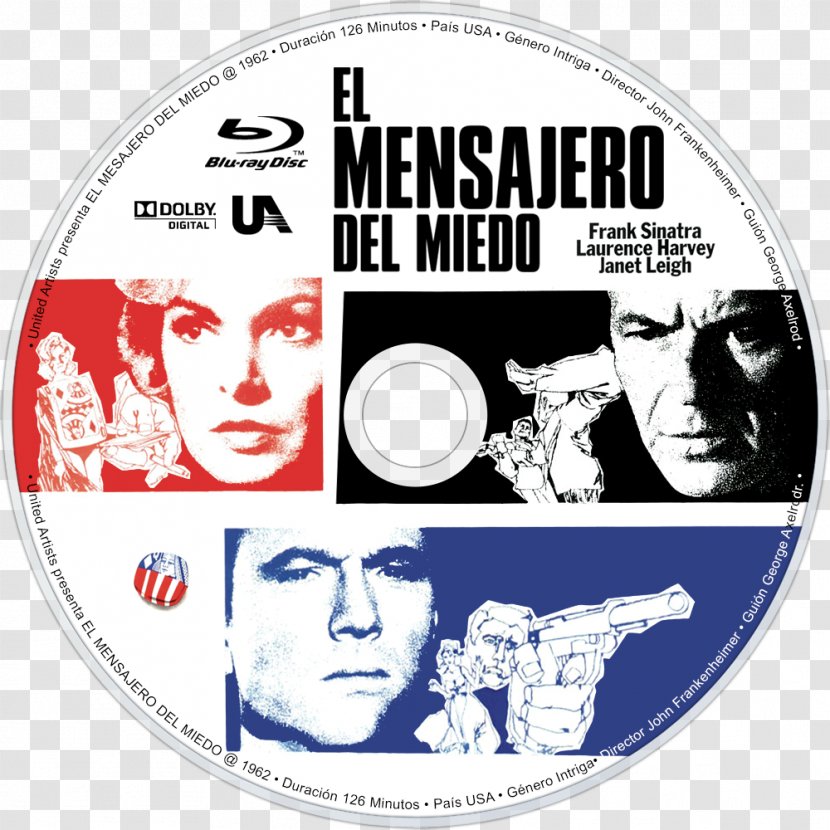 The Manchurian Candidate Poster Text Blu-ray Disc Label - Brand Transparent PNG