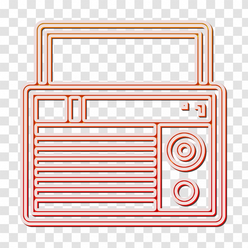 Radio Icon Electronic Device Icon Transparent PNG
