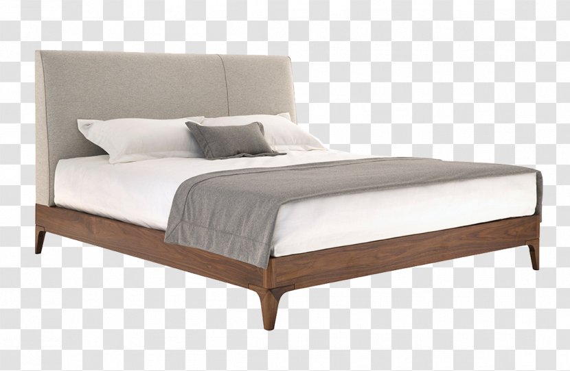Bed Frame Mattress Bedroom Furniture - Product Design - Creative Simple Transparent PNG