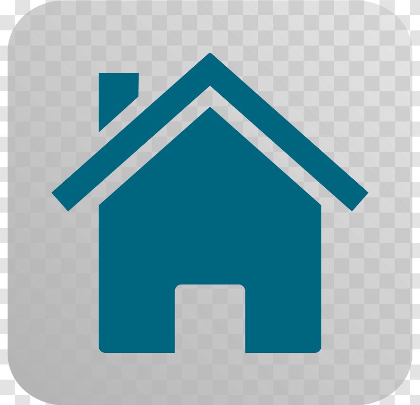 Home Icon - Blue - Free House Photos Transparent PNG