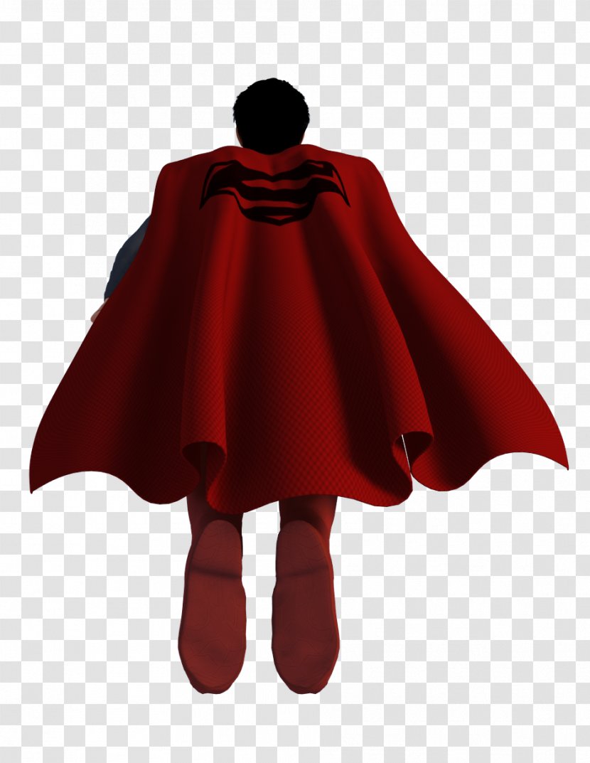 Cape May Maroon Mantle - Outerwear - MAN OF STEEL Transparent PNG