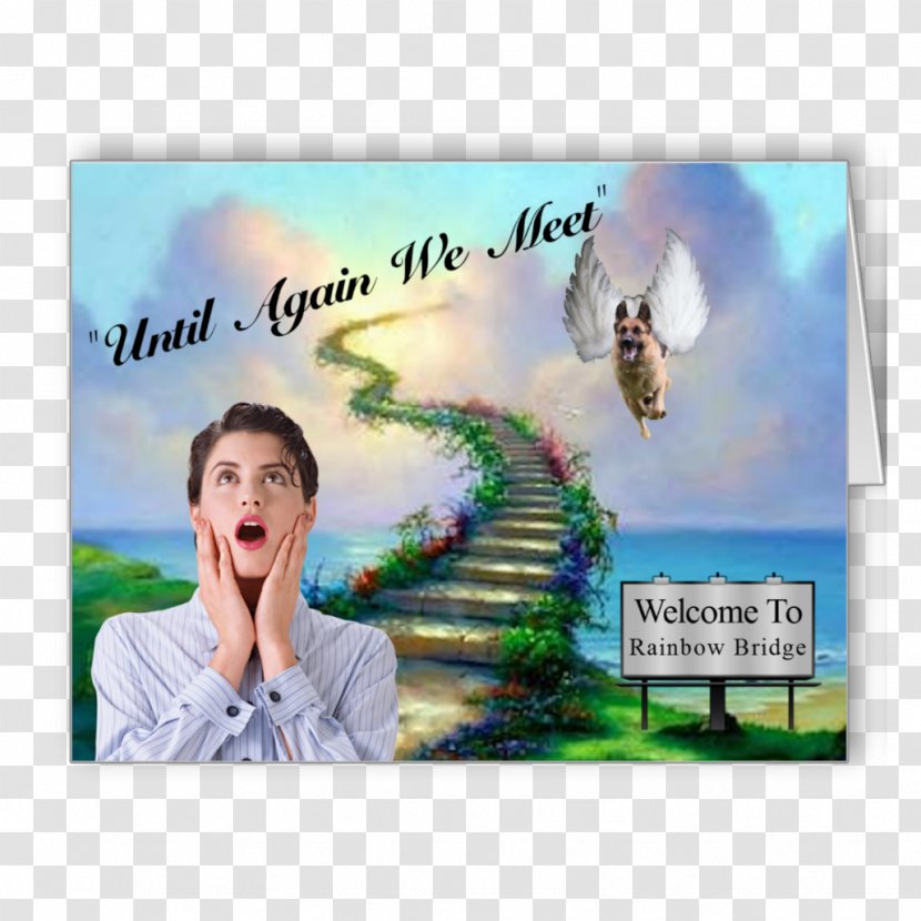 Stairway To Heaven Death - Advertising - Sympathy Card Transparent PNG