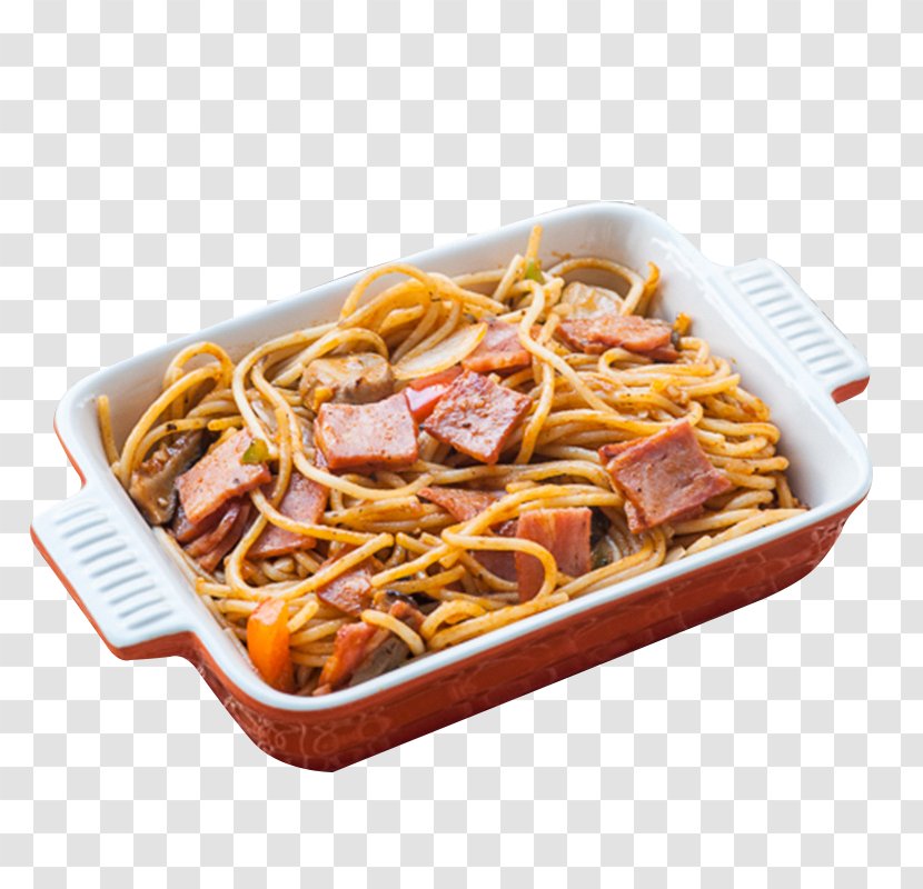 Baked Ham Baking Spaghetti Casserole - Rice Surface Material Transparent PNG