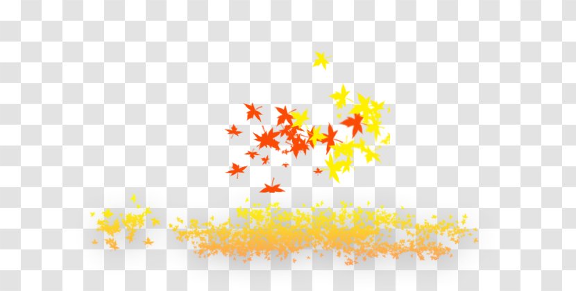 Yellow Illustration - Autumn Colors Transparent PNG