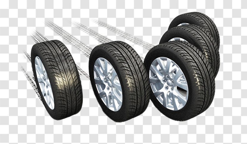 Car Motor Vehicle Tires Wheel Flat Tire - Hardware - Auto Body Restoration Transparent PNG