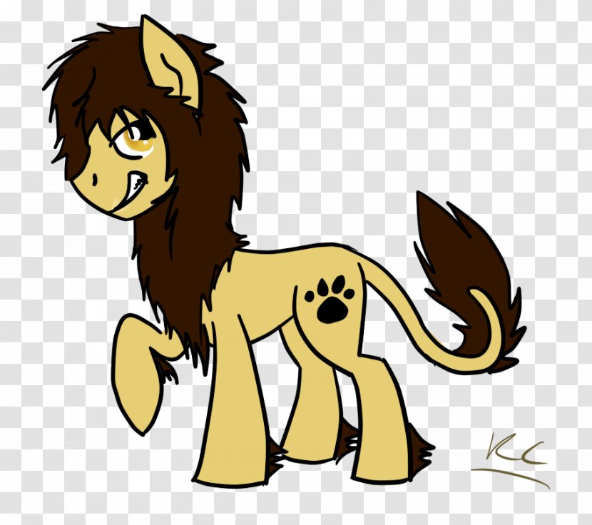 Lion My Little Pony Mustang Mane - Mammal Transparent PNG