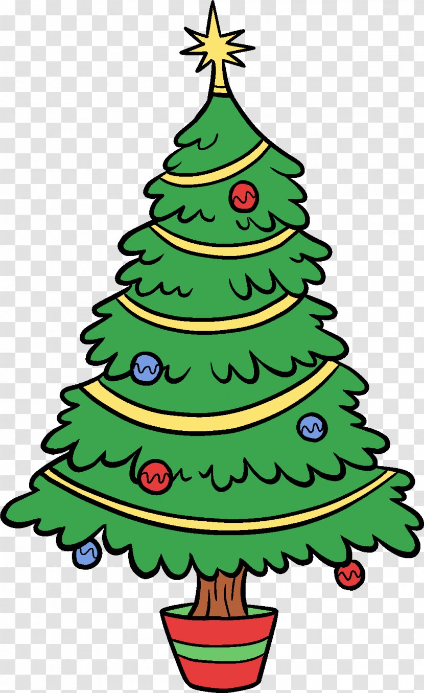 White Christmas Tree - Evergreen - Pine Event Transparent PNG