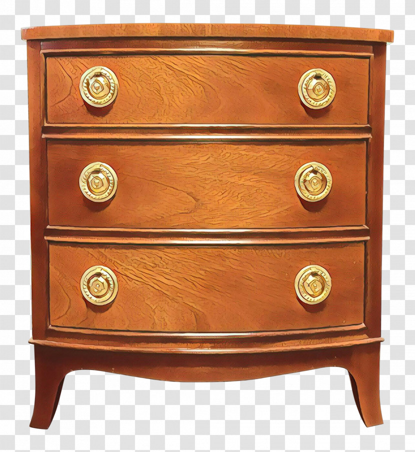 Drawer Chest Of Drawers Furniture Nightstand Dresser Transparent PNG