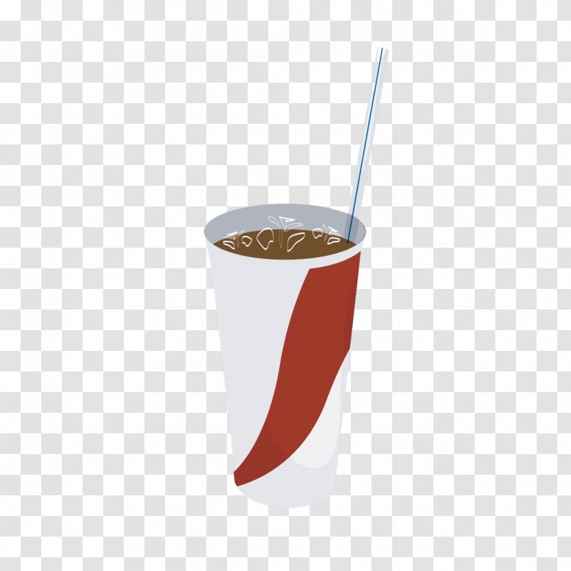Milkshake Coffee Cup Cafe Flavor - Fast Food Cola Graphics Transparent PNG