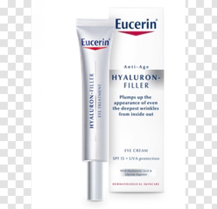 Eucerin Hyaluron-Filler Day Cream Dry Skin HYALURON-FILLER Eye Hyaluronic Acid - Milliliter - Anti-Wrinkle Transparent PNG