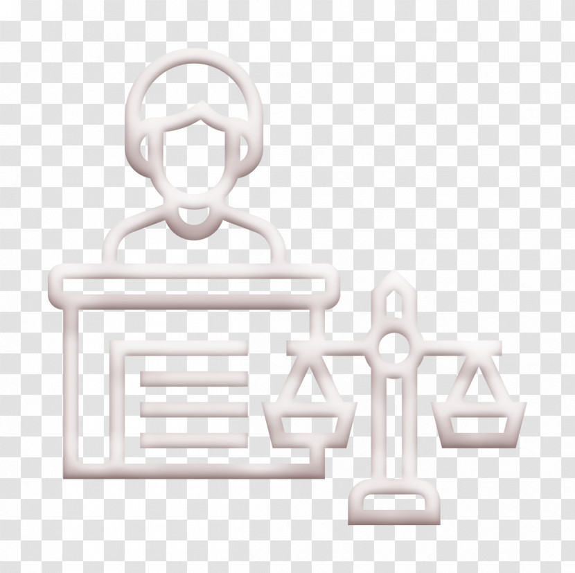 Defendant Icon Lawyer Icon Real Estate Icon Transparent PNG