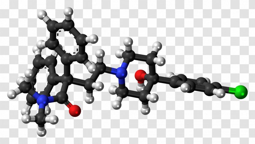 Loperamide Pharmaceutical Drug Molecule Opioid Receptor - Body Jewelry Transparent PNG