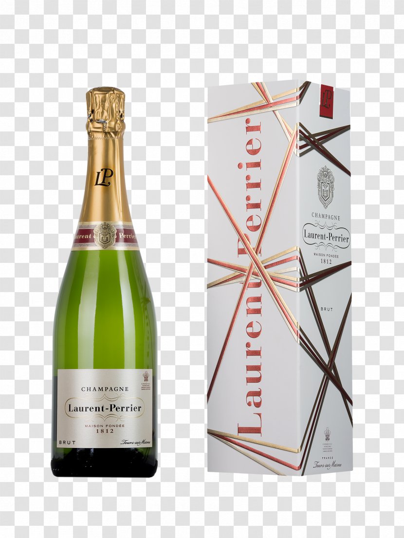 Champagne Laurent-Perrier S.A.S. Wine - Glass Bottle Transparent PNG