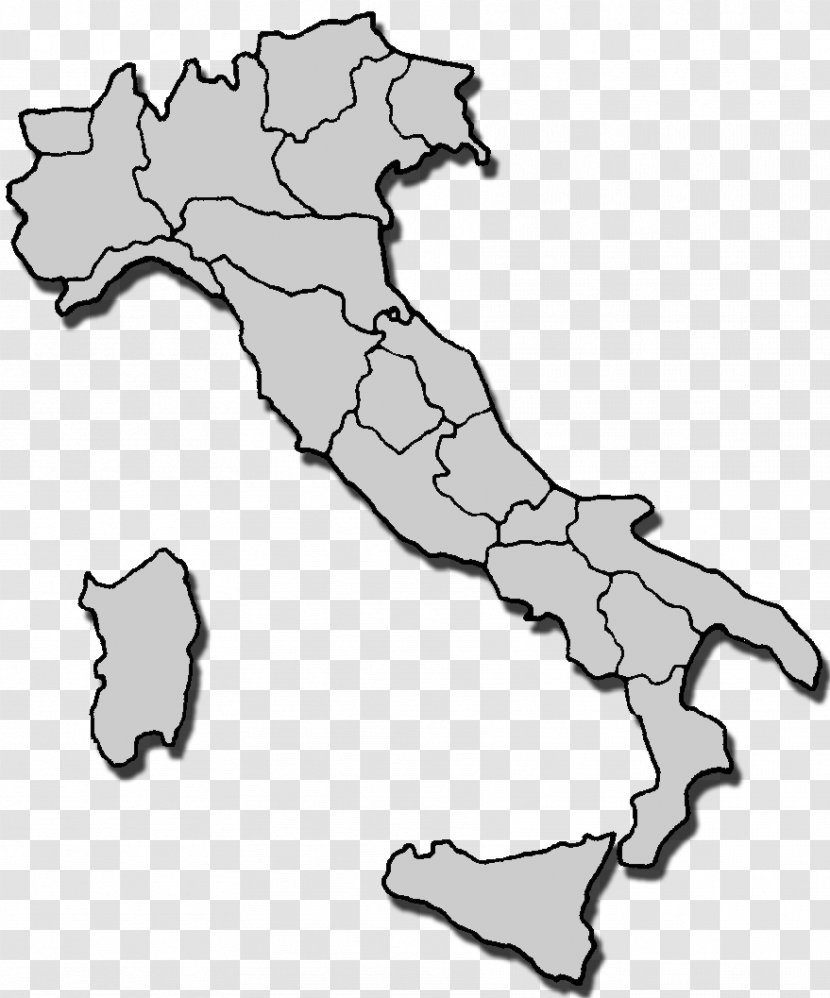 Termoli Trento Regions Of Italy Map Adige - Wildlife Transparent PNG