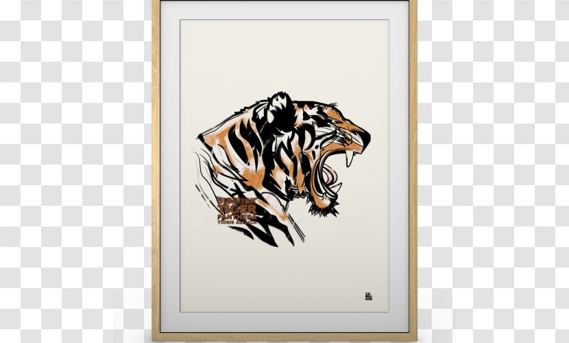 Tiger Roar Horse Cat - Picture Frames - Creative Transparent PNG