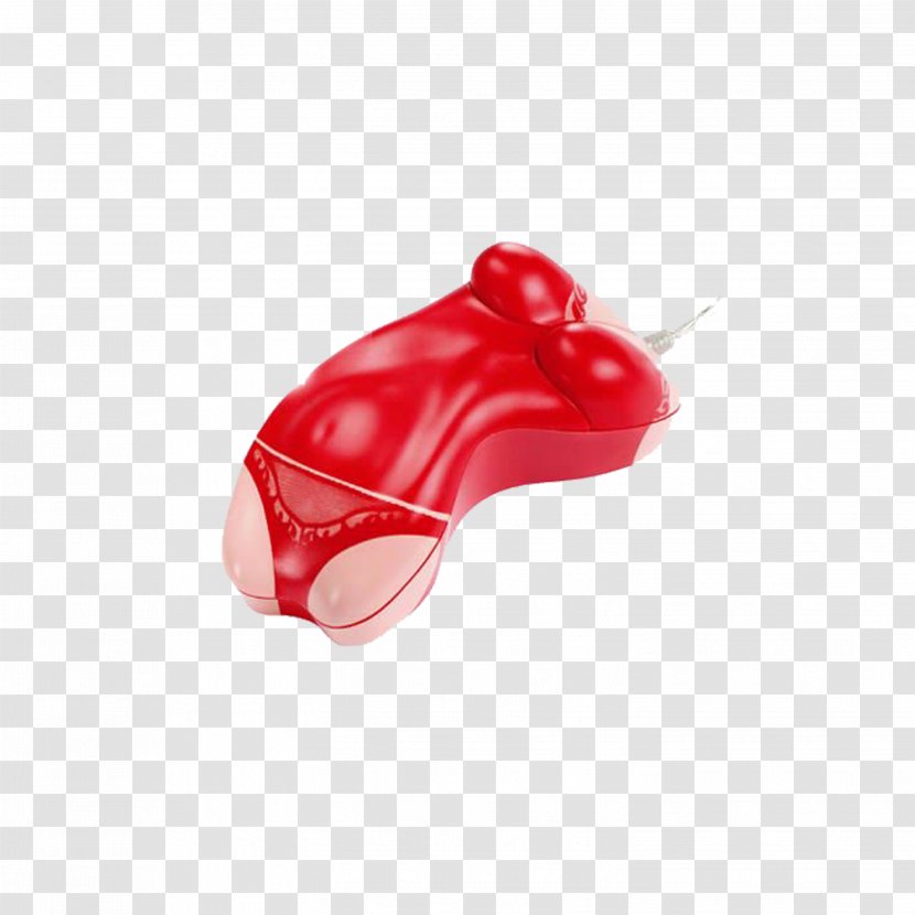 Computer Mouse Laptop Mousepad Hardware - Red - Creative Transparent PNG