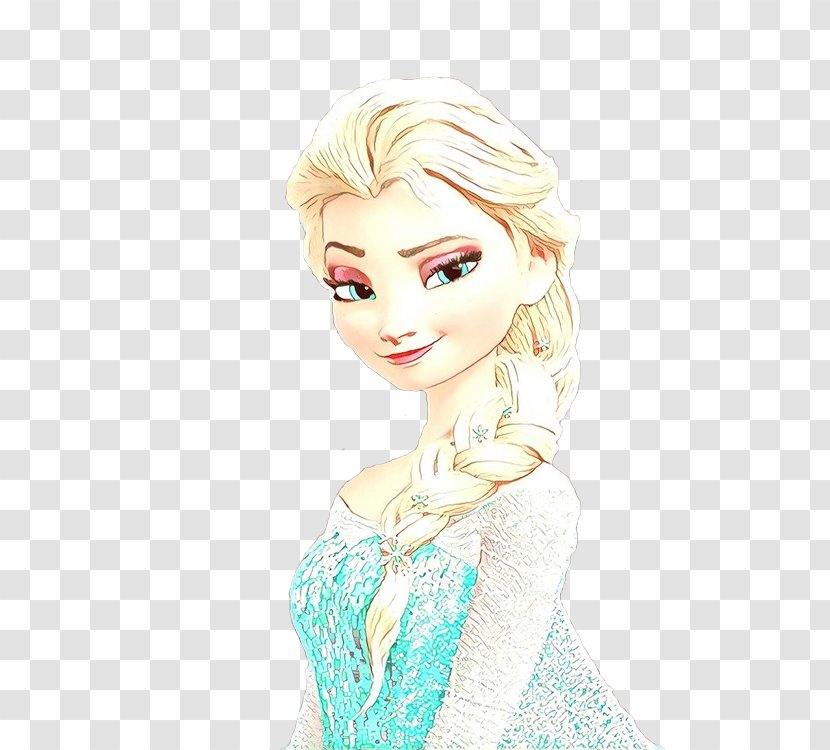 Elsa Olaf Birthday Anna The Walt Disney Company - Long Hair - Film Transparent PNG