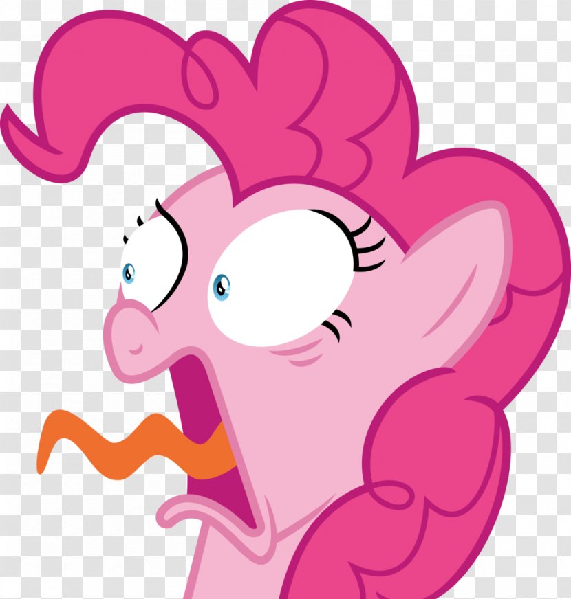 Pinkie Pie Fluttershy Cupcake Pony - Cartoon Transparent PNG
