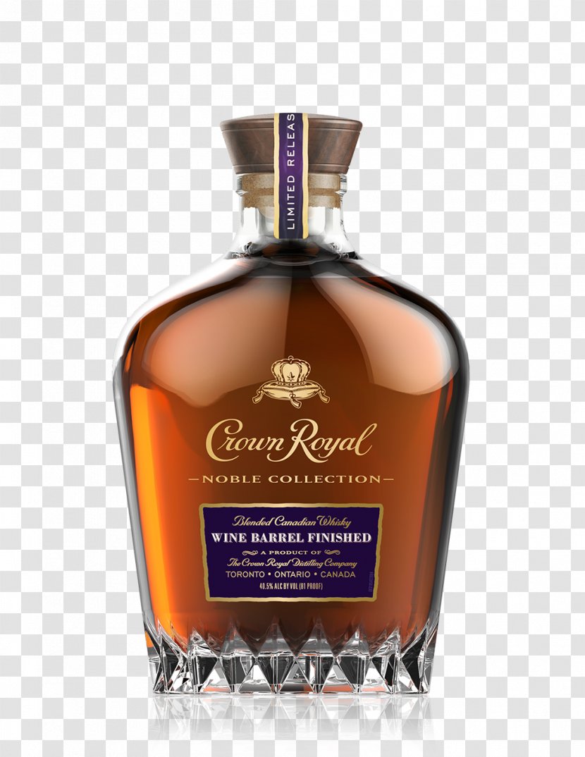 Crown Royal Canadian Whisky Blended Whiskey Distilled Beverage - Cuisine - Wine Barrel Transparent PNG