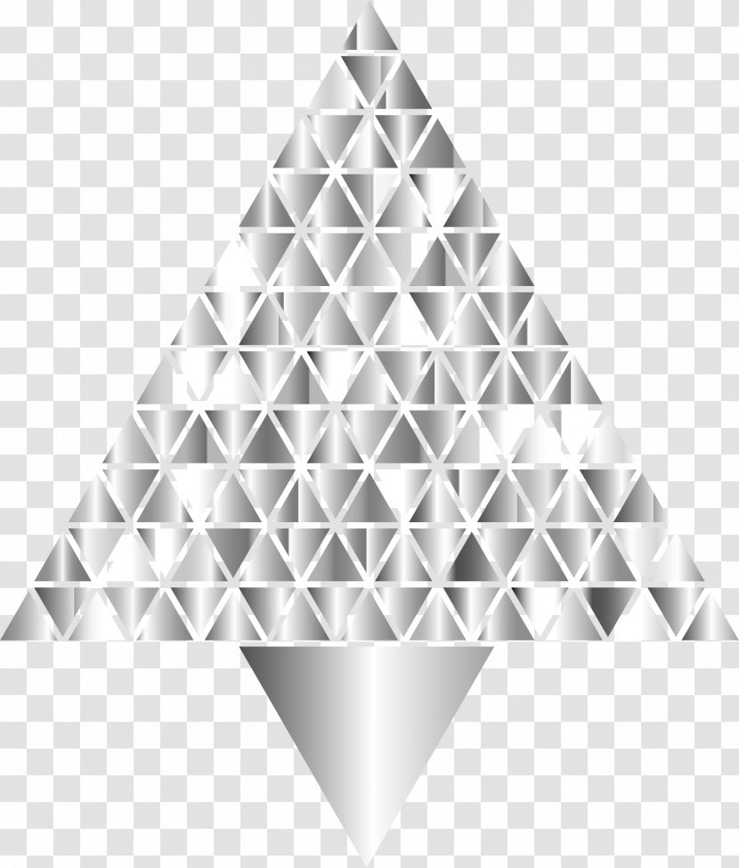 Triangle Tree - Symmetry - Geometric Pattern Transparent PNG