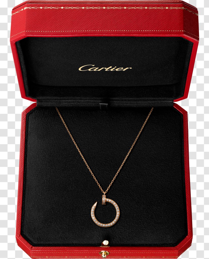 Necklace Cartier Carat Diamond Colored Gold - Pendant Transparent PNG