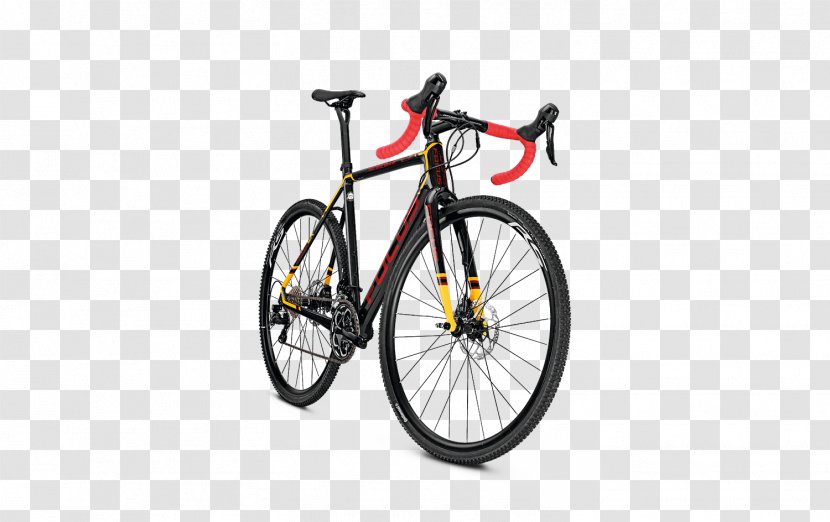 Cyclo-cross Bicycle Focus Bikes Groupset - Sports Equipment - Floating Geometry Transparent PNG