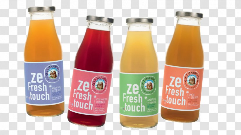 Fizzy Drinks Les 2 Marmottes Infusion Tea Non-alcoholic Drink - Bottle Transparent PNG