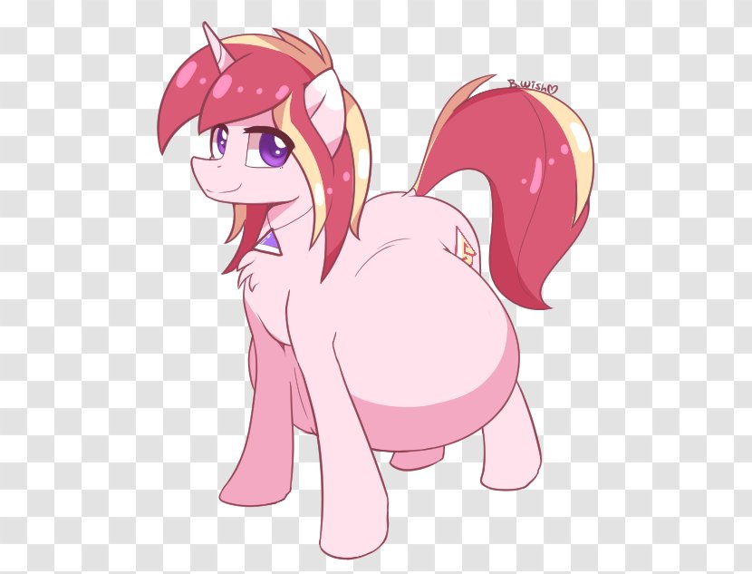 Horse Nose Pink M Clip Art - Silhouette Transparent PNG