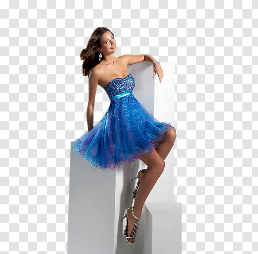 Cocktail Dress Prom Formal Wear Ball Gown - Chiffon Transparent PNG