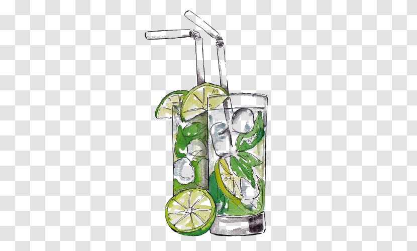 Cocktail Mojito Juice Moscow Mule Margarita - Liquid - Cartoon Lemonade Transparent PNG